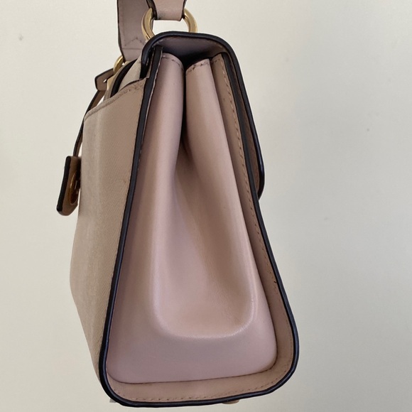 SOLD!Michael Kors Bleeker Small Studded Crossgrain Leather Satchel, Retails $498 - Picture 11 of 17